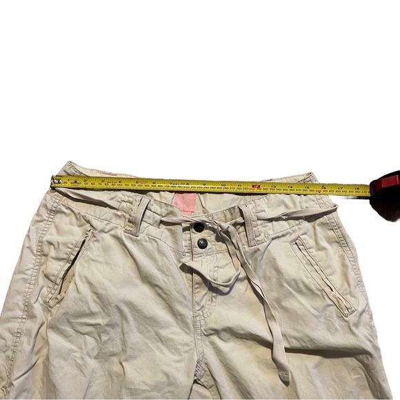 Y2K Bluenotes capri pants Sofia size 11 beach casual lightweight drawstring - Picture 7 of 7